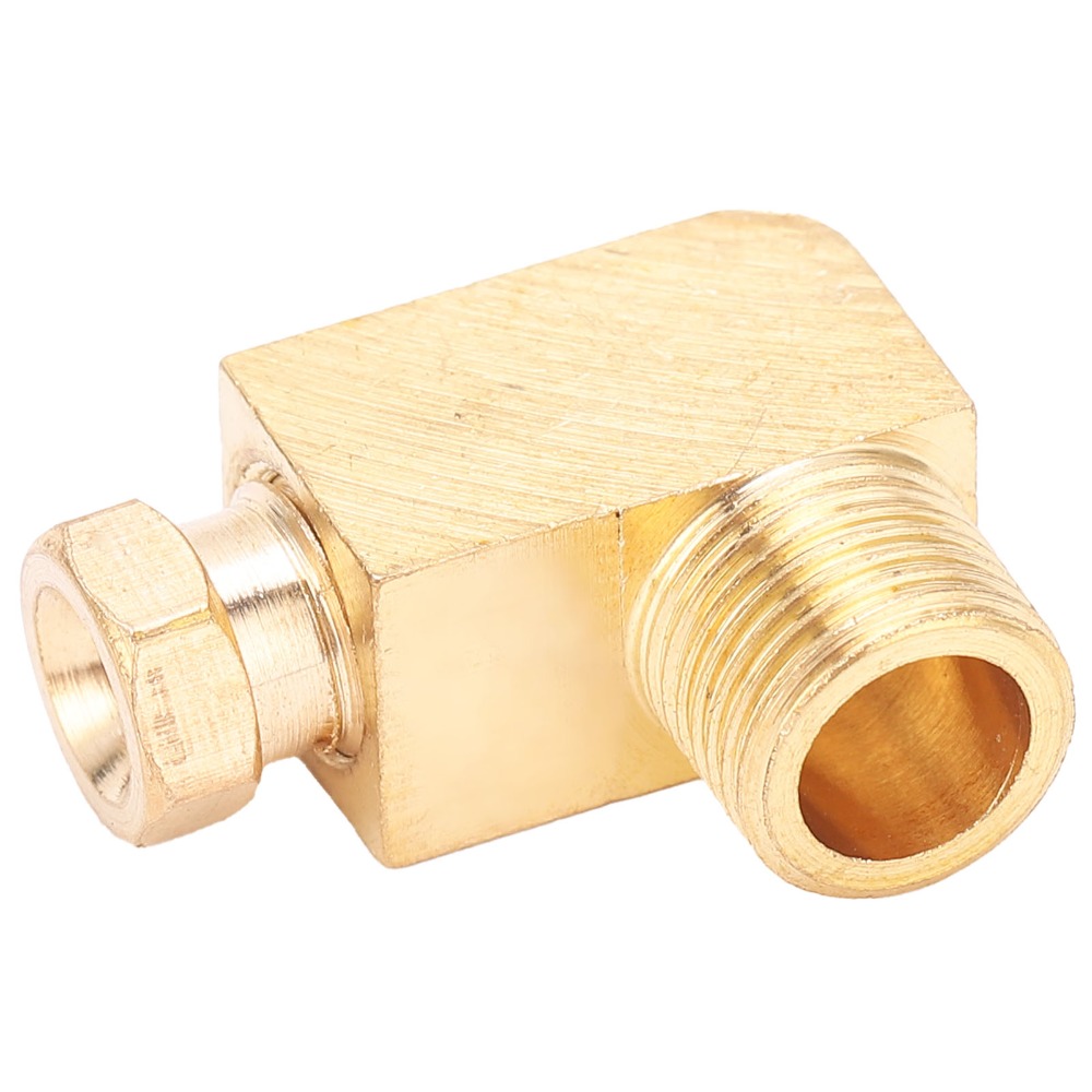 ข้อต่อข้อศอกทองเหลือง 2 ชิ้น แ - Compression Fitting Brass บทวิจารณ์และราคา