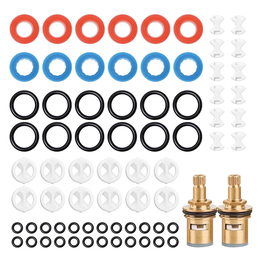 ชุดตลับก๊อกน้ำทองเหลือง 2 ชิ้น - Silicone Tap Washer บทวิจารณ์และราคา