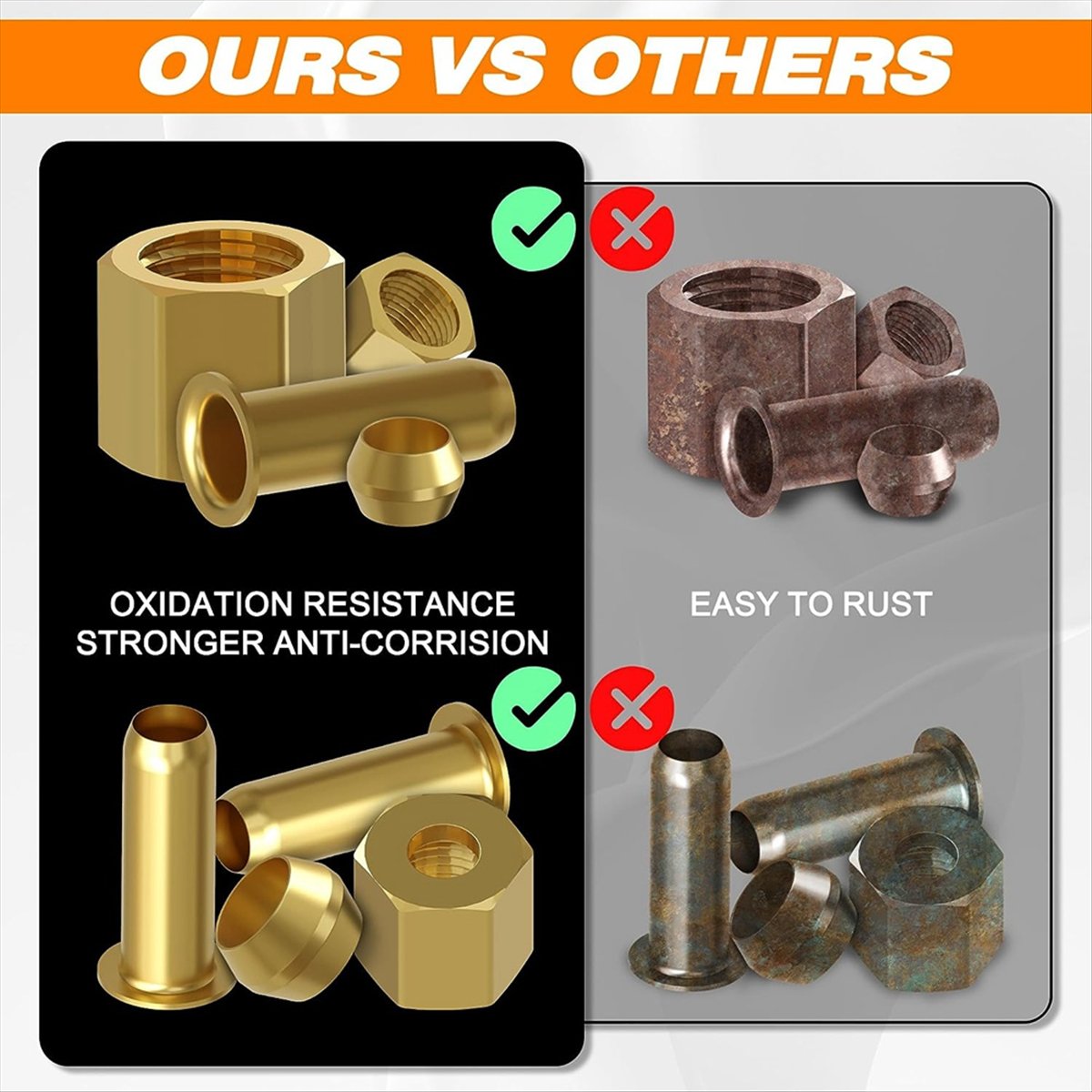 ชุดอุปกรณ์ข้อต่อแบบอัด AT16 18 - Compression Fitting Brass บทวิจารณ์และราคา