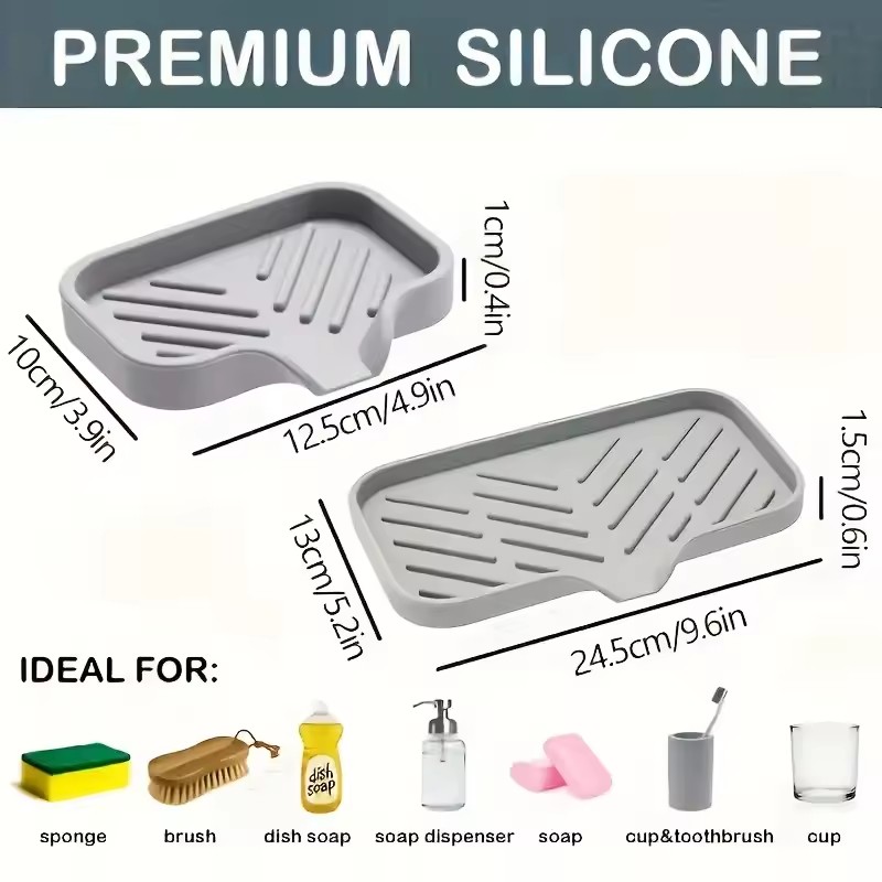 แผ่นรองก๊อกน้ำซิลิโคน ถาดวางอุ - Silicone Tap Washer บทวิจารณ์และราคา