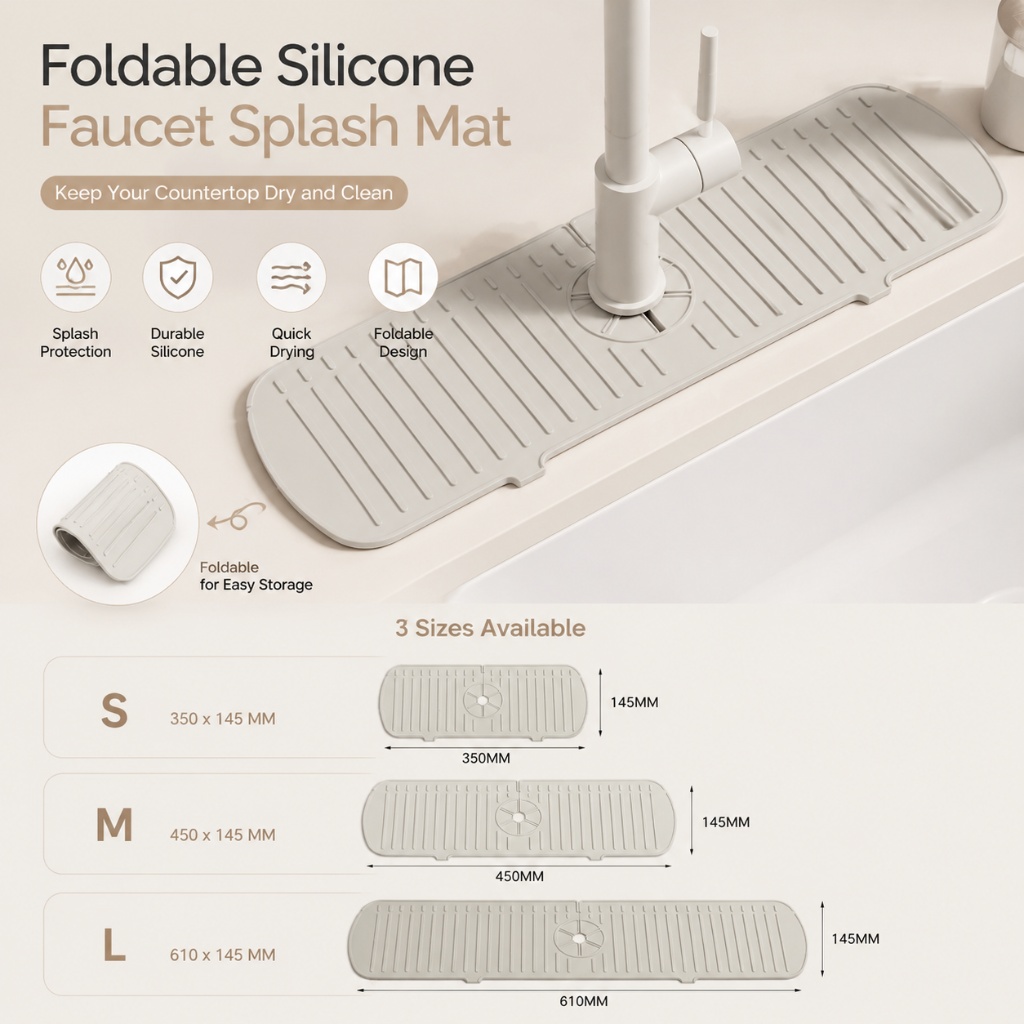 แผ่นรองซิลิโคนกันน้ำกระเด็นสำห - Silicone Tap Washer บทวิจารณ์และราคา